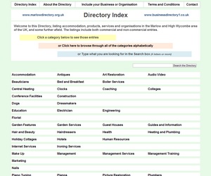 www.marlowdirectory.org.uk - Directory